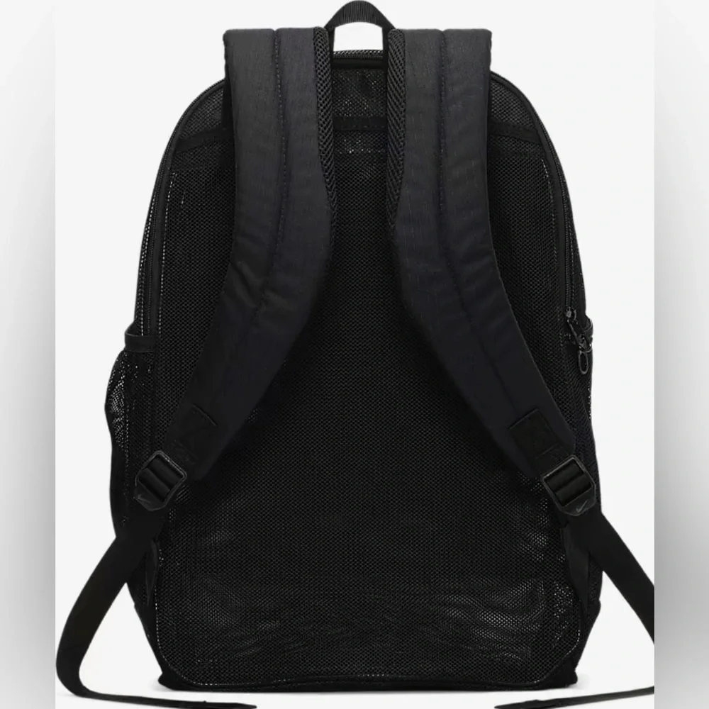 Nike Barsilia Mesh School Training Backpack Black (26L) BA6050-010 One Size - Picture 3 of 4